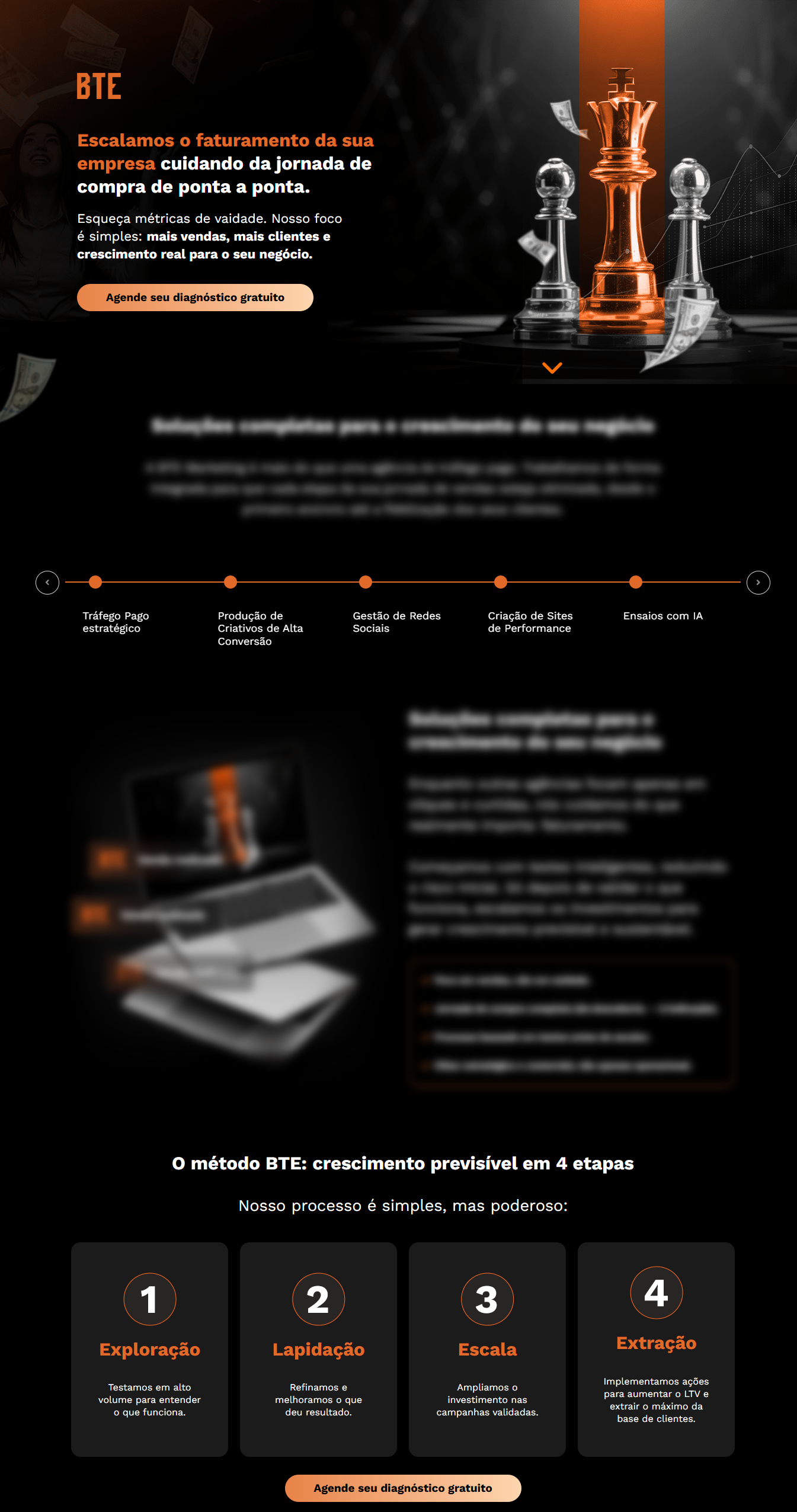 Btemarketing - Sitio Web